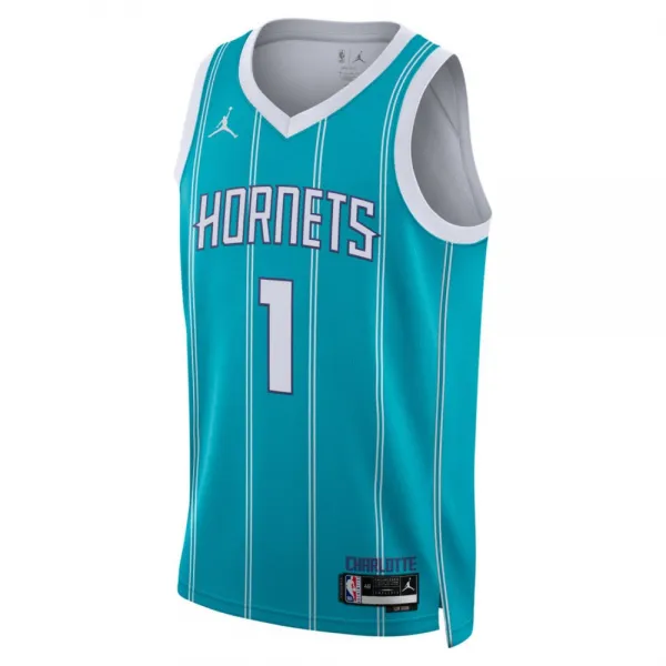 Camiseta Lamelo Ball Charlotte Hornets swingman Nike Icon Edition