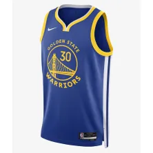 Camiseta Nike Swingman de Curry con Warriors Icon Edition azul de Nike