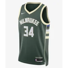 Camiseta Giannis Antetokounmpo con Milwaukee Bucks 2023 Icon Edition