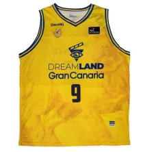 Camiseta Baloncesto Nicolas Brussino Gran Canaria Spalding primera equipacion