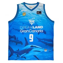 Camiseta Baloncesto Nicolas Brussino Gran Canaria Spalding segunda equipación