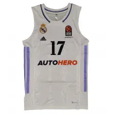 Camiseta Vincent Poirier Real Madrid Baloncesto Euroliga