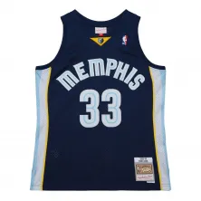 Camiseta Marc Gasol con Memphis Grizzlies Swingman 2008 Mitchell and Ness