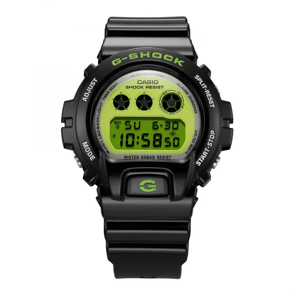 Casio G-Shock DW-6900RCS-1ER "Crazy Colors Pack" negro