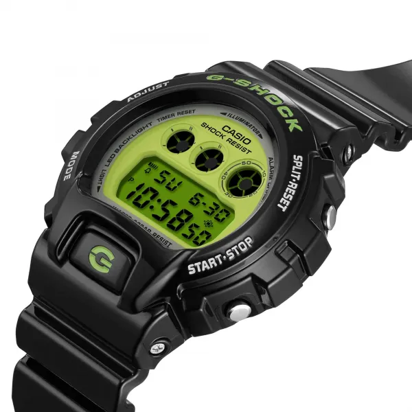 Casio G-Shock DW-6900RCS-1ER "Crazy Colors Pack" negro