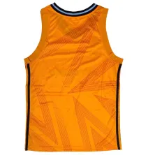 Camiseta Real Madrid Baloncesto Junior Segunda Equipacion naranja