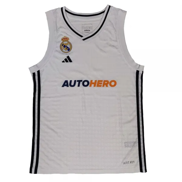 Camiseta Real Madrid Baloncesto Junior Primera Equipacion vista delantera