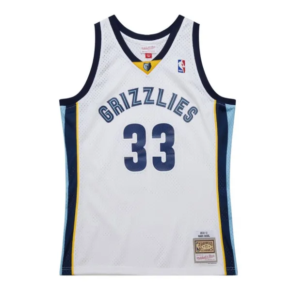 Camiseta Marc Gasol Memphis Grizzlies Swingman 2010 blanca