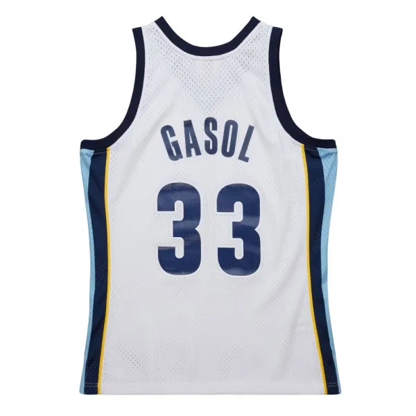 Camiseta Marc Gasol Memphis Grizzlies Swingman 2010 blanca