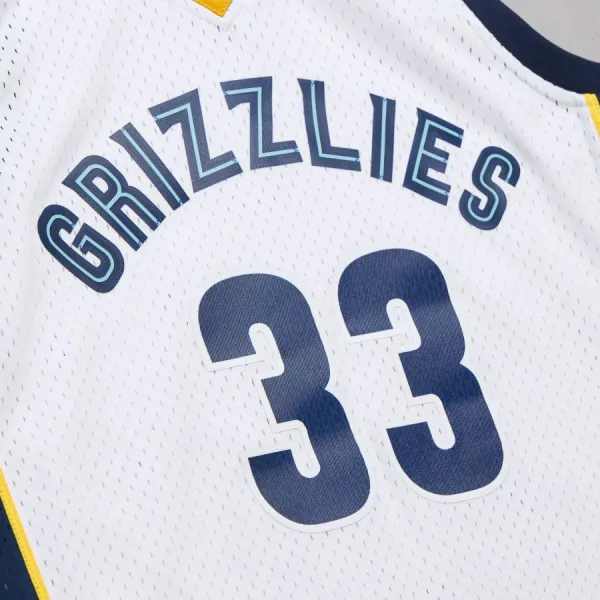 Camiseta Marc Gasol Memphis Grizzlies Swingman 2010 blanca