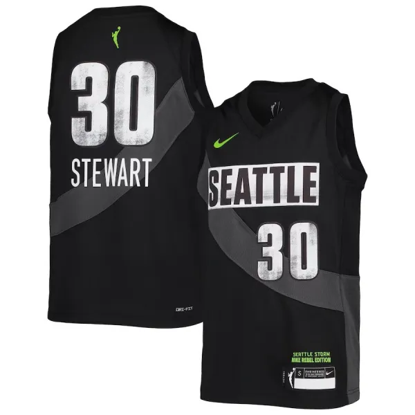 Camiseta WNBA Breanna Stewart Swingman con los Seattle Storm