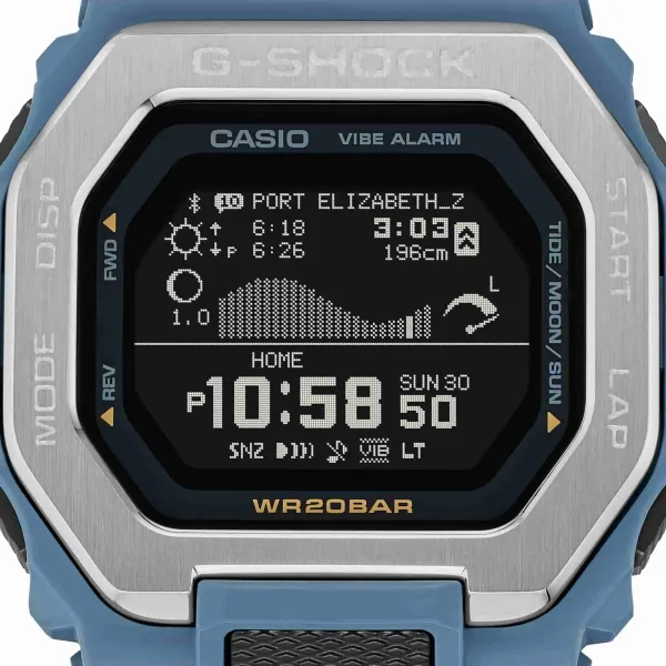 Casio G-Shock GBX-100NS-2AER Blue - G-Lide