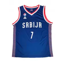 Camiseta Bogdan Bogdanovic Serbia - Peak Paris 2024 azul