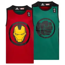 Camiseta Real Madrid Baloncesto x Marvel Avengers Reversible