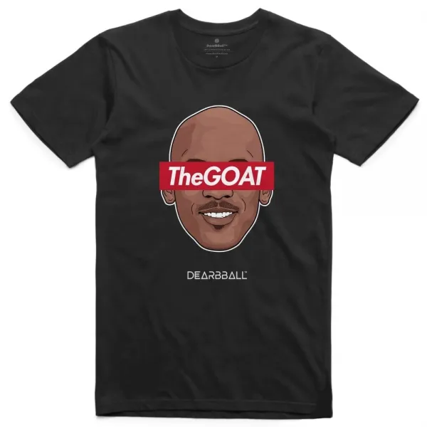 Camiseta DearBball - The GOAT Jordan Black