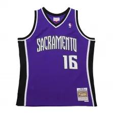 Camiseta Peja Stojakovic Sacramento Kings violeta temporada 2003