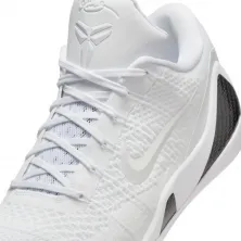 Zapatillas Nike Zoom Kobe 9 Elite Low Protro Halo blancas empeine