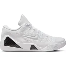 Zapatillas Nike Zoom Kobe 9 Elite Low Protro Halo blancas lateral