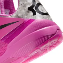 Zapatillas de basket Nike zoom KD 4 "Aunt Pearl" rosas detalle 1