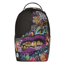 Mochila Sprayground Half Graf Lipstick grafitti frontal