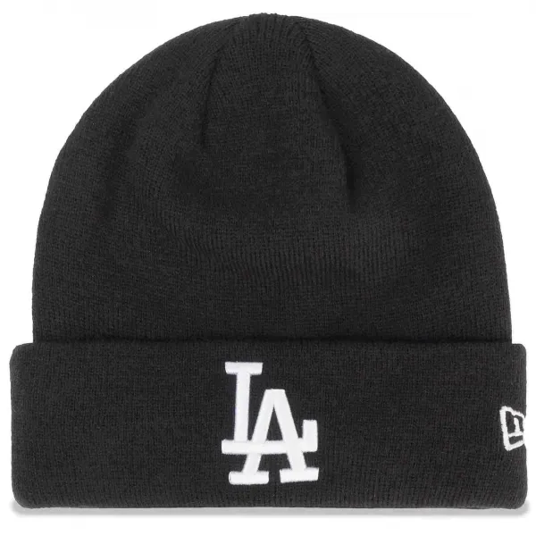 Gorro de Los Angeles Dodgers MLB Essential New Era negro beisbol