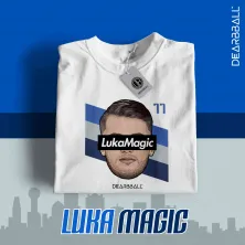 Camiseta DearBball Luka Magic blanca principal