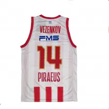 Camiseta Aleksander Vezenkov Euroliga Olympiacos GSA Primera Equipacion