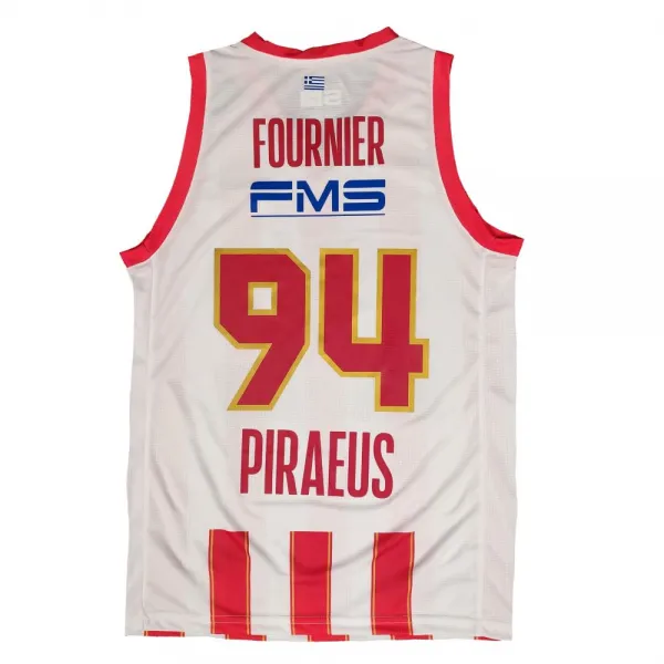 Camiseta Evan Fournier Euroliga Olympiacos GSA Primera Equipacion