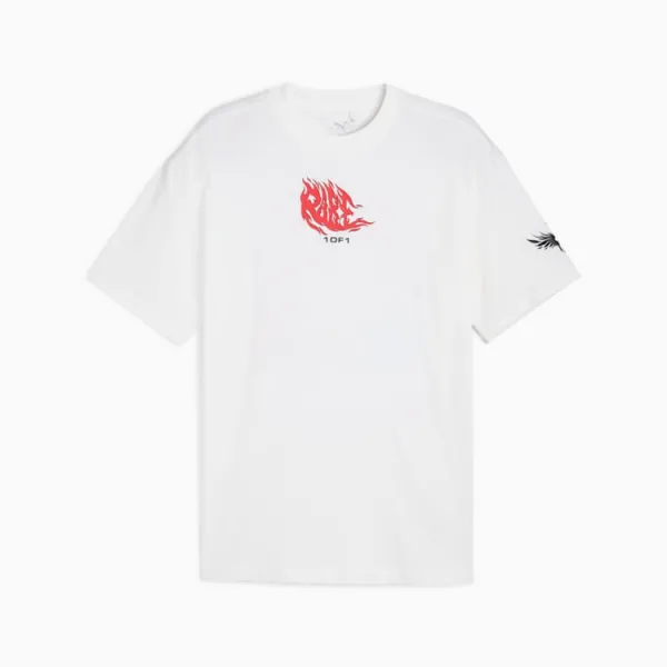 Camiseta Puma x Lamelo Phoenix II en blanco