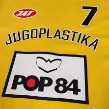 Camiseta manga corta Toni Kukoc Jugoplastika Split amarilla