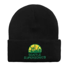 Gorro Seattle Supersonics Mitchell & Ness Team Logo negro