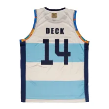 Camiseta Deck Argentina baloncesto Homenaje Atenas 2004 Kelme