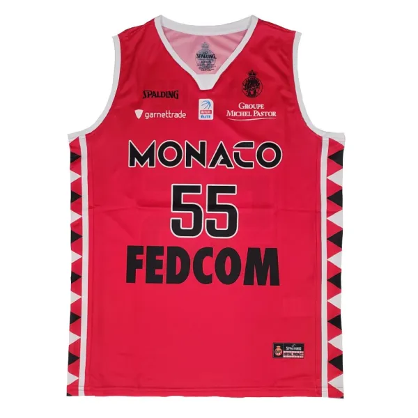 Camiseta Mike James AS Monaco Basket Spalding Junior