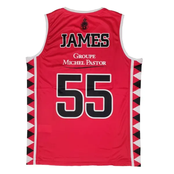 Camiseta Mike James AS Monaco Basket Spalding Junior