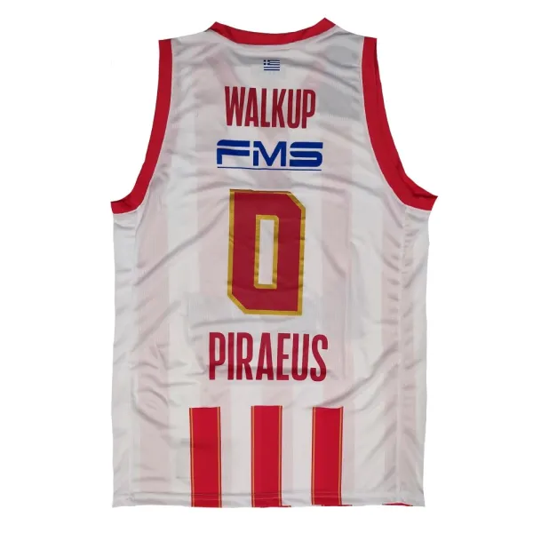 Camiseta Thomas Walkup Euroliga Olympiacos GSA Primera Equipación