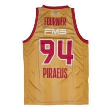 Camiseta Evan Fournier Euroliga Olympiacos GSA Tercera Equipacion vista trasera