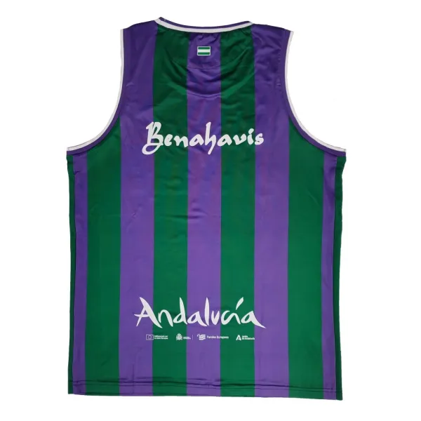 Camiseta Unicaja Malaga Primera Equipación trasera