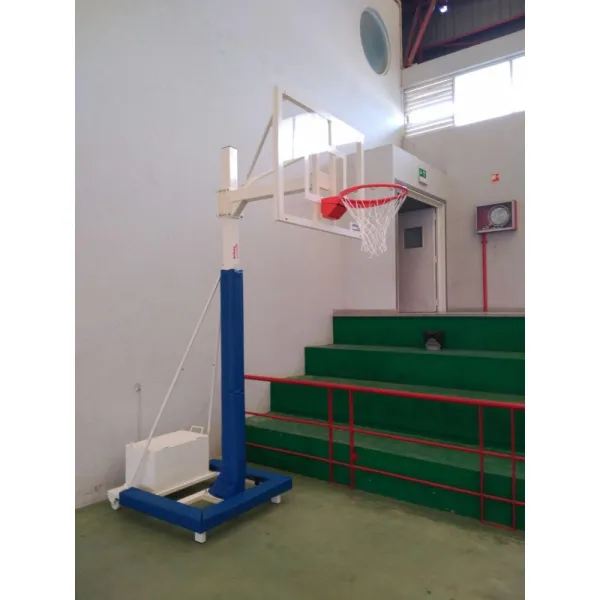 Juego de 2 canastas Minibasket Softee Deluxe Monotubo