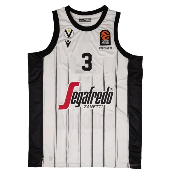 Camiseta baloncesto Marco Belinelli Virtus Bolonia Blanca Euroliga 2023