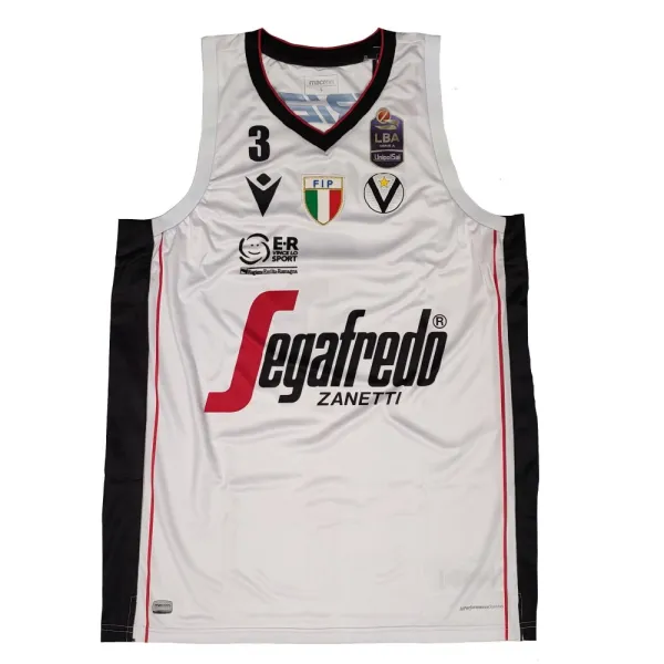 Camiseta Marco Belinelli Virtus Bolonia 2022 en blanco