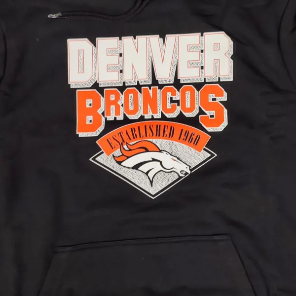 Sudadera Denver Broncos NFL Team Graphic New Era vista detalle