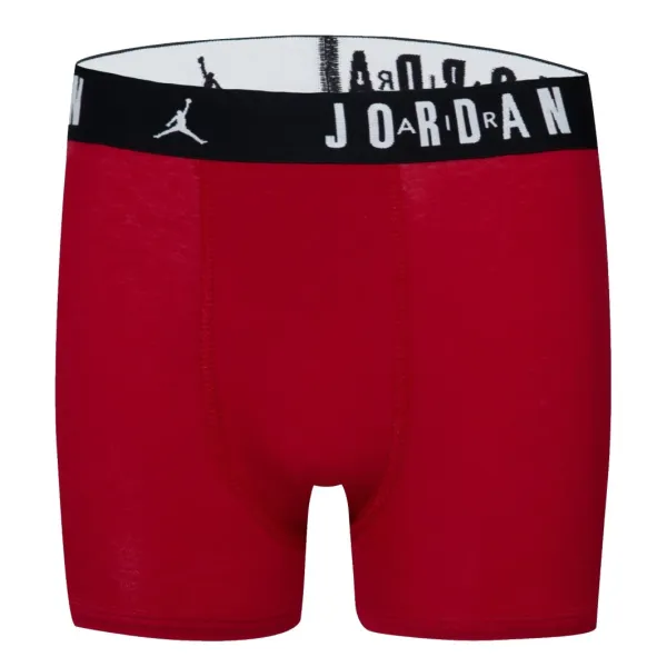 Pack calzoncillos boxer Jordan tres colores rojo