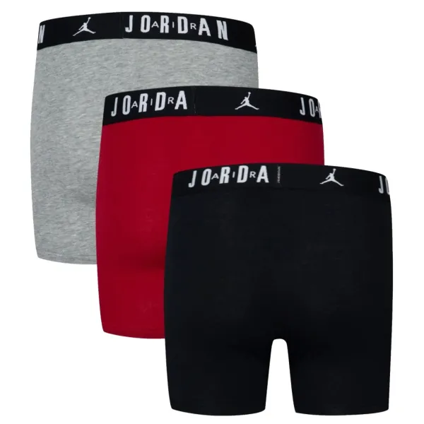 Pack calzoncillos boxer Jordan tres colores vista trasera