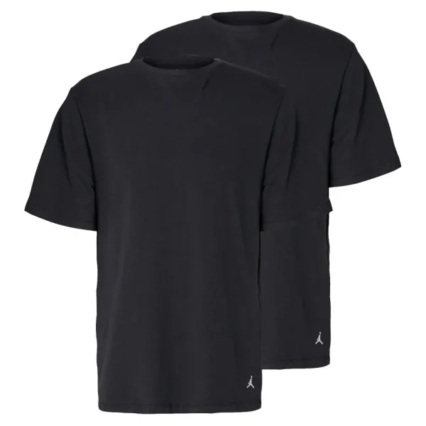 Pack 2 Camisetas Jordan Flight Cotton Underwear Negras