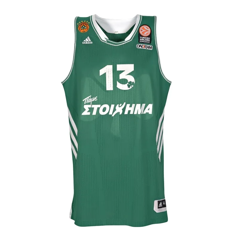 Camiseta Dimitris Diamantidis Panathinaikos Adidas Euroliga principal