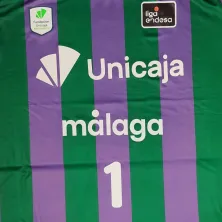 Camiseta Dylan Osetkowski Unicaja Malaga Primera Equipación Liga Endesa 2025 Joma