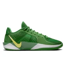 Zapatillas de baloncesto Nike Sabrina 2 Retroed verdes lateral