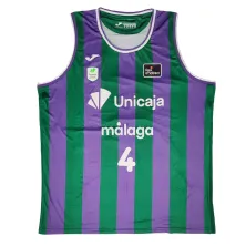 Camiseta Tyler Kalinoski primera equipacion Unicaja Malaga de Joma