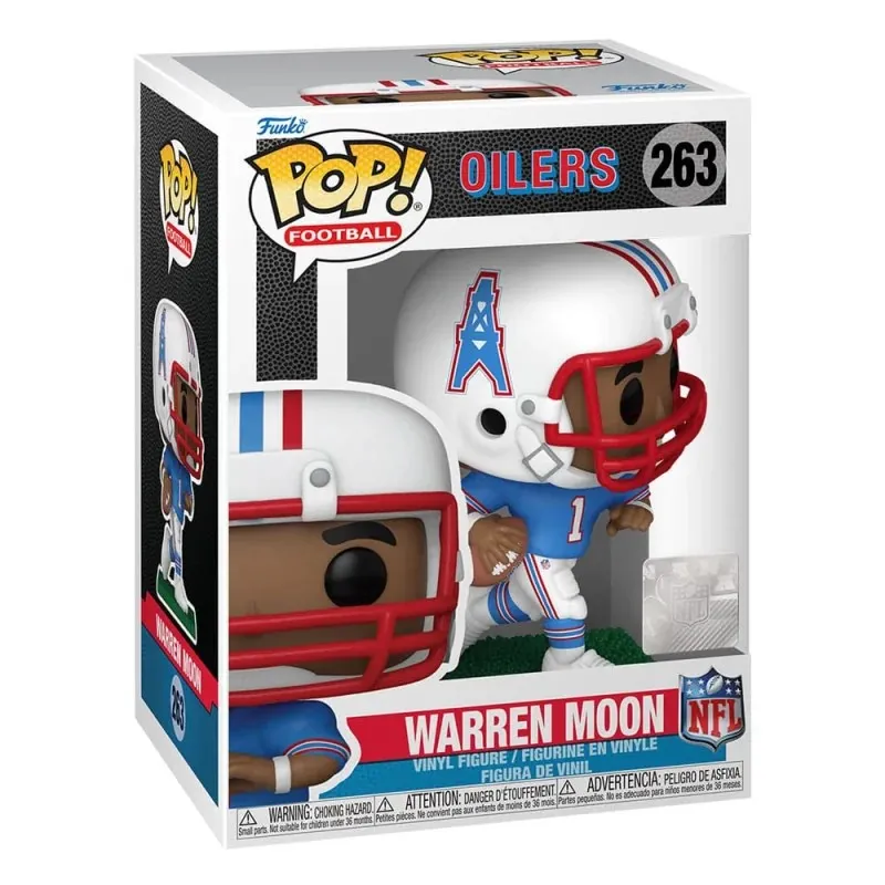 Funko Pop de Warren Moon con los Oilers NFL 263