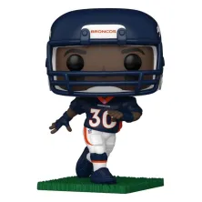 Funko Pop NFL de Terrell Davis con Denver Broncos, figura